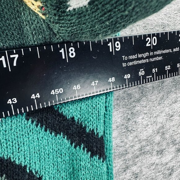 Ugly Christmas Sweater Mens M Drink Holder Knit Pullover Novelty - Picture 6 of 8